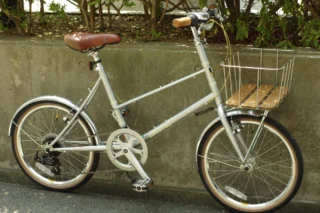 【大阪市周辺限定】折りたたみ自転車 シルバー Bici Termini – Bici Termini ビチ・テルミニ-大阪・上町にある