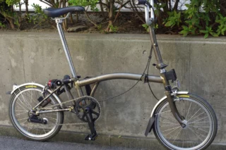 MINIフォールディングバイク 10速カスタム仕様 引き取り限定（大阪市内